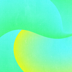 Vibrant Abstract Background With Green and Yellow Gradient Waves