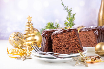 Christmas Gingerbread chocolate cake