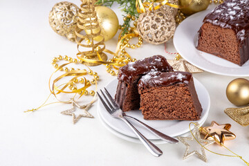Christmas Gingerbread chocolate cake