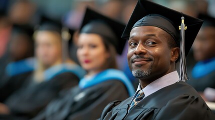 Fototapeta premium Programs supporting educational debt relief, creating opportunities for graduates