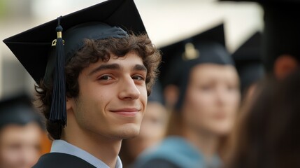 Fototapeta premium Student loan forgiveness options, reducing the burden of education costs