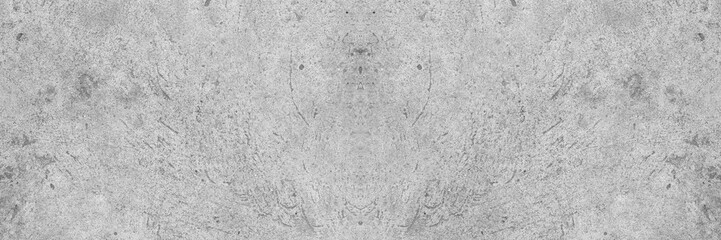 Fototapeta premium Old wall panorama texture cement dirty gray with black background abstract grey and silver color design are light with white background.