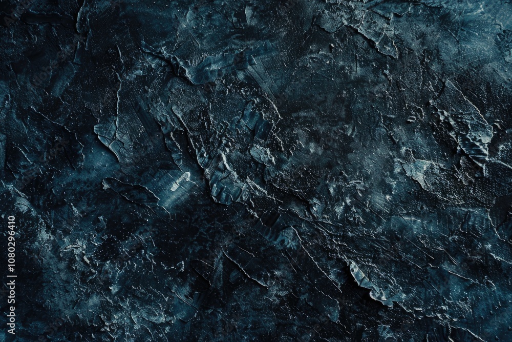 Poster close-up shot of a black marble surface with no distractions or objects in view, suitable for use as
