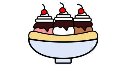 banana split