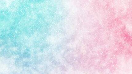 Fototapeta premium Soft pastel gradient background with a dreamy, ethereal feel and subtle sparkling effects.