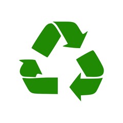 Obraz premium Universal recycling symbol vector image 