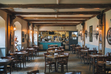 Modern coffee shop