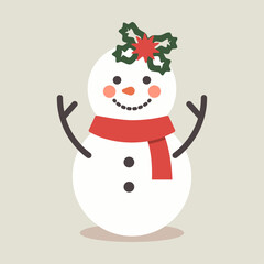 Xmass_17 - Christmas Snowman