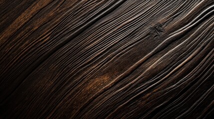 Naklejka premium Dark Wooden Texture Background