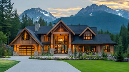 Jackson Hole luxury ranch with Grand Teton views and private elk refuge, modern Wyoming mountain estate