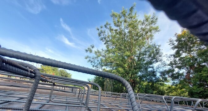 Armadura de varillas para losa de hormig&oacute;n armado