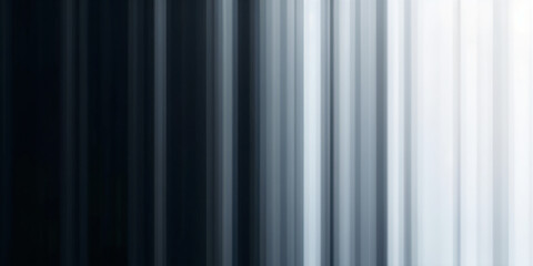 Obraz premium Abstract black and white background with loop animation of vertical lines and stripes