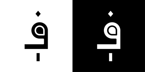 Afghan afghani currency icon linear logo isolated