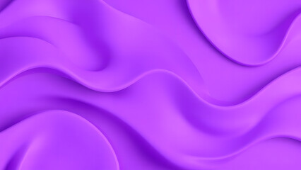 Obraz premium 3D Abstract purple gradient background generative ai, purple silk background