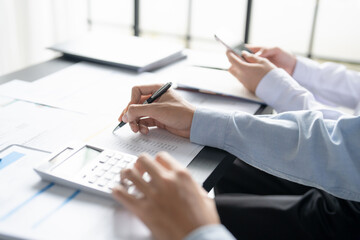 Business People Meeting Design Ideas professional investor working new start up project. Concept. business planning in office.