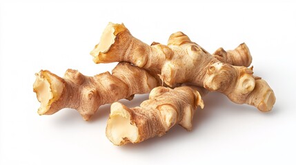 Ginger Root isolated on white background