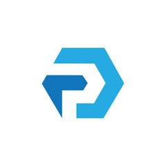 wp logo design vector template, initial wp letter logo design, pw logo design vector, initial pw letter logo design for any business. Modern letter WP PW logo design vector template for monogram