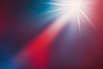 Obraz premium Abstract Red and Blue Gradient Background with Out of Focus Texture and Shine