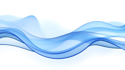 Abstract background Blue line isolated on white background. generated by AI, abstract blue background