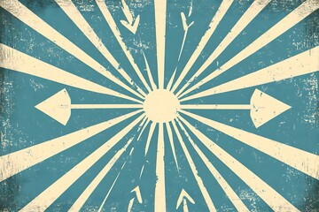 Abstract blue comic book-inspired background featuring radial lines and dots, creating a striking dynamic effect
