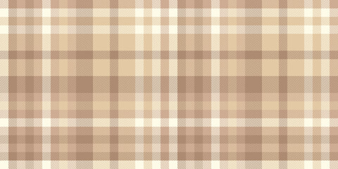 Independence day plaid seamless tartan, cool background textile vector. Handkerchief check pattern texture fabric in light and orange colors.