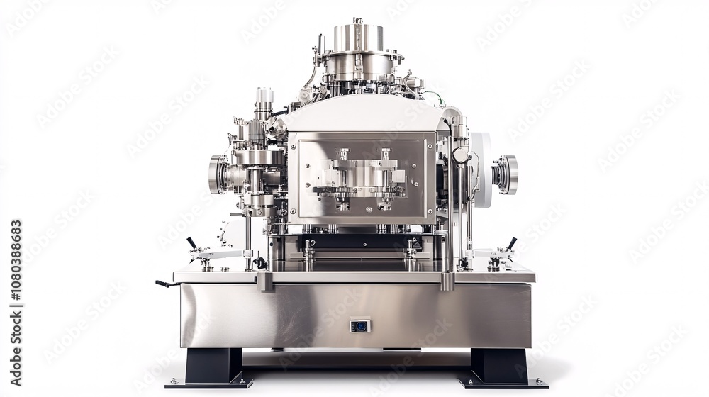 Poster intricate industrial machinery: a glimpse into modern manufacturing technology - exploring the compl
