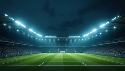 Night Stadium View