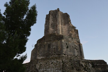 La tour Magne, ville de Nîmes, département du Gard, France
