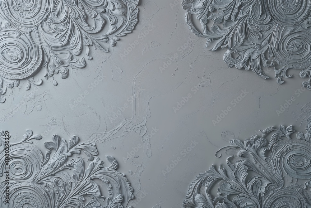 Poster vibrant abstract light grey background with intricate patterns and textures for modern product prese