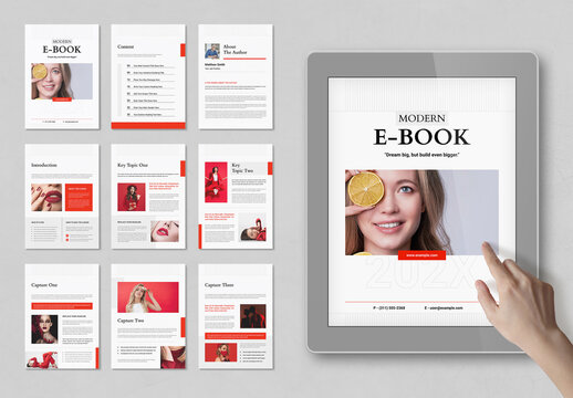Modern Ebook Layout