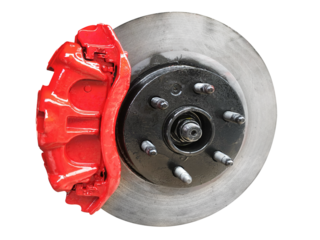 Disc brake with caliper