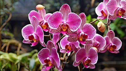 orchid on a tree