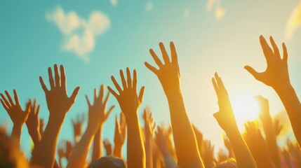 The Hands Reaching for Freedom