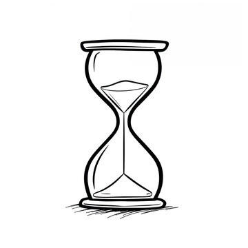 recommend clip art: Vintage Hourglass Illustration