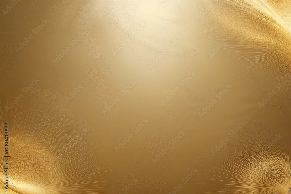 Poster elegant abstract golden background with soft textures and dynamic light effects