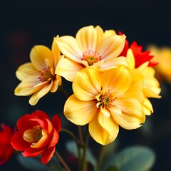 Fototapeta premium Beautiful Yellow Flowers