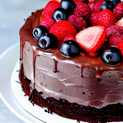 black forest cake