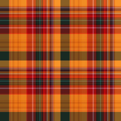 Seamless colorful striped plaid pattern design. for plaid, fabric, carpet, rug, textile, clothes, table, weaving, dress, clothing. Vector drawing