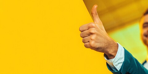  Shot of business showing success.