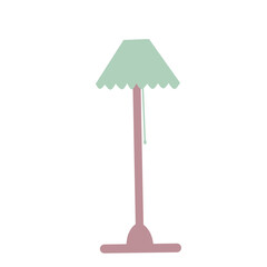 bedroom lamp illustration