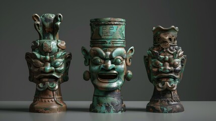 Ancient Sanxingdui Bronzes Unearthed from History