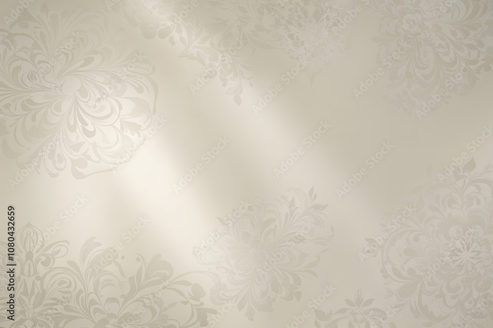 Poster elegant off-white abstract background with soft lighting and detailed shadow patterns for unique pro