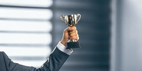  Shot of business showing success.