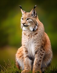 Obraz premium Portrait of a lynx