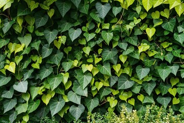 Lush Ivy Vines and Tendrils in a Vibrant Natural Landscape