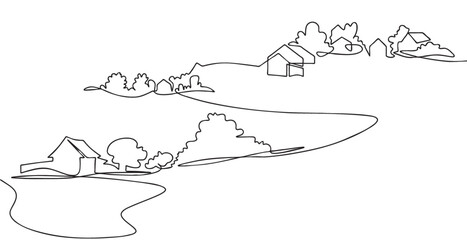 winter mountain landscape