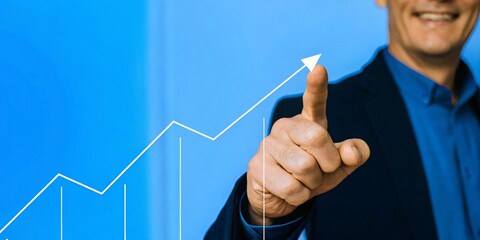  Shot of business showing success.