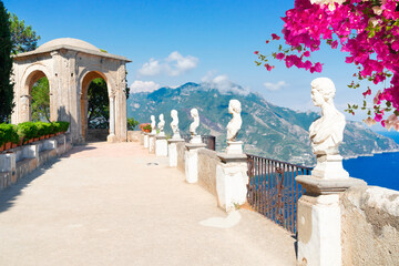 Ravello village, Amalfi coast of Italy