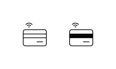 Room Keycard vector icon