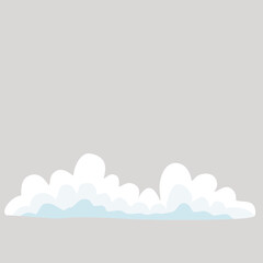 Obraz premium white clouds on sky